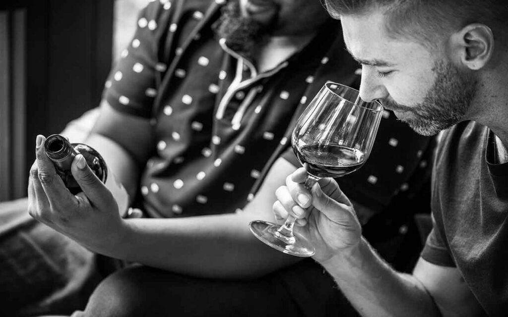 amilles aromatiques du vin